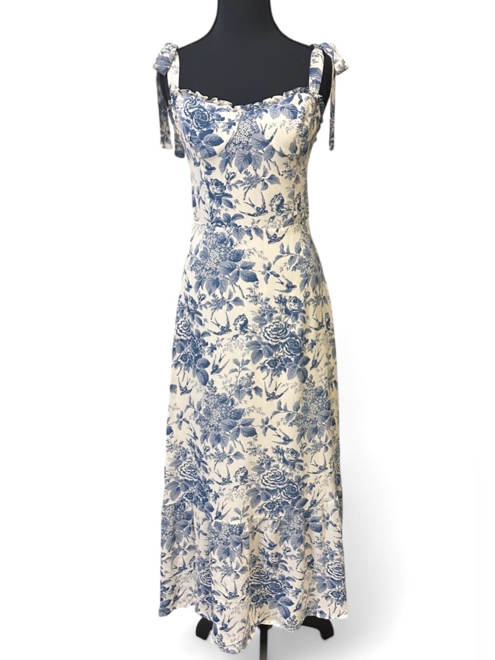 Reformation Nikita Dress in Pompadour. Size 6. Pristine condition - Picture 5 of 15
